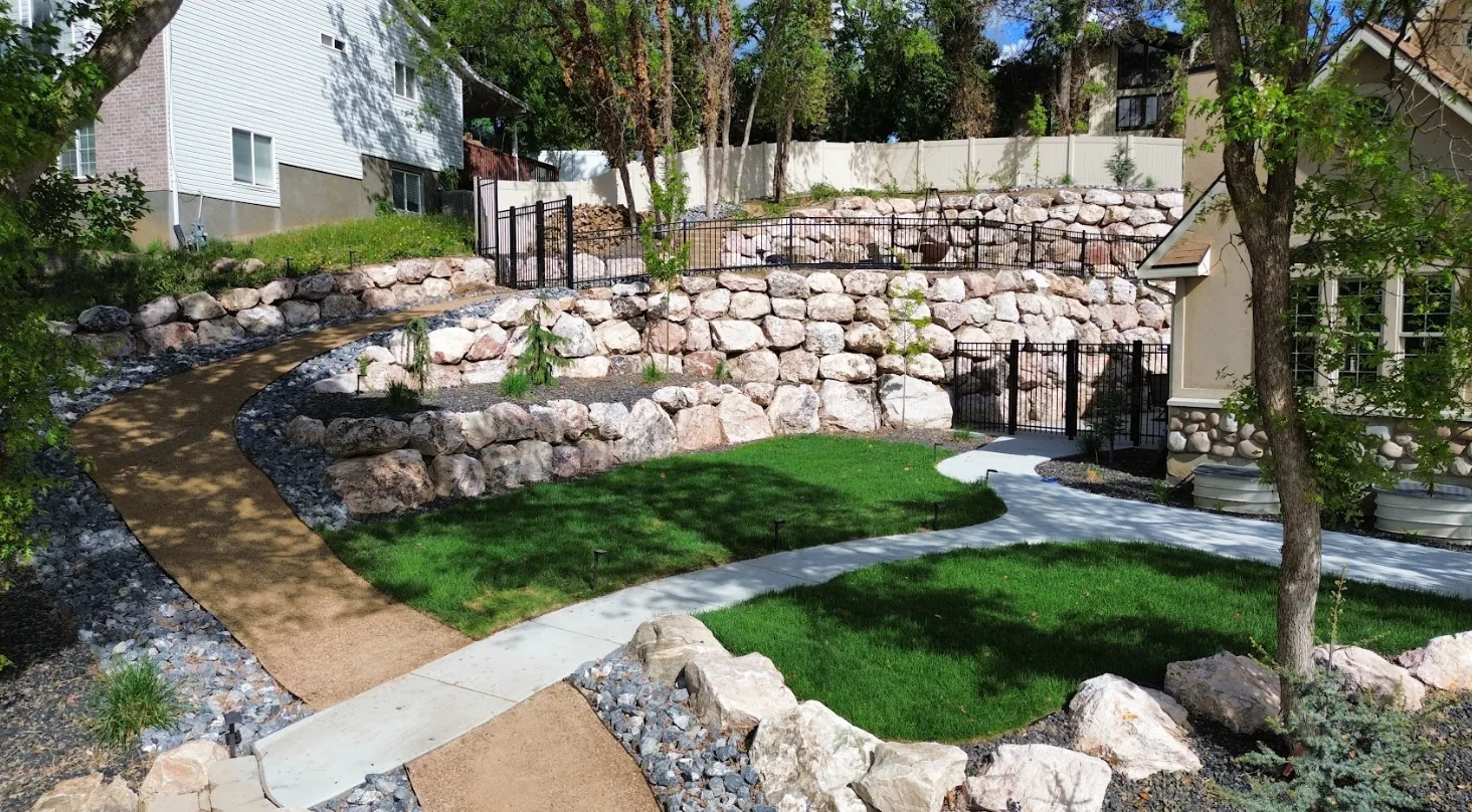 Pro Landscaping project in Utah